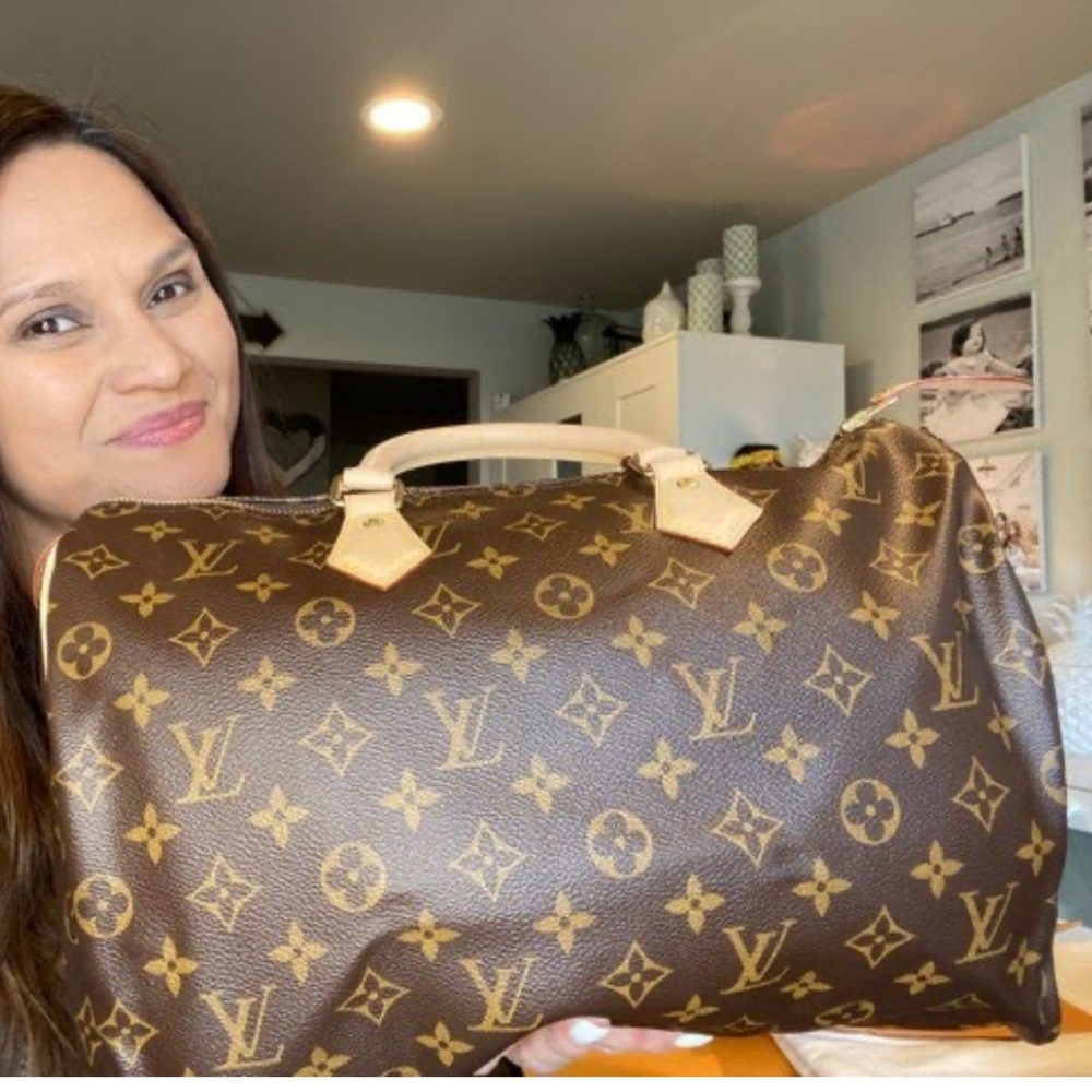 💎 ICONIC 💎 SPEEDY 35 MONOGRAM LOUIS VUITTON - Picture 2 of 16